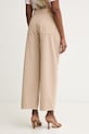 Oblečenie Haveone nohavice dámske bavlnené PLS.Q052 béžová