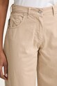 Haveone nohavice dámske bavlnené béžová PLS.Q052