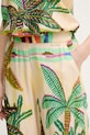 Lola Casademunt брюки-кюлоты женские вискозные зелёный LS2614013