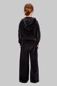 Calvin Klein Jeans spodnie dresowe welurowe dziecięce IG0IG03057.128.176.PPY2 czarny