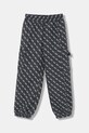 Guess spodnie dziecięce drobny wzór czarny J6RB03.WH2K0.PPY2