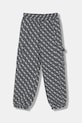 Guess spodnie dziecięce drobny wzór czarny J6RB03.WH2K0.PPY2