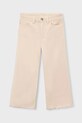 Mayoral spodnie dziecięce z elastanem beżowy 3588.6F.Mini.PPY2