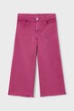 Mayoral spodnie dziecięce 3588.6F.Mini.PPY2 różowy SS26