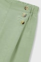 Dziewczynka Mayoral spodnie z domieszką lnu dziecięce 3589.6G.Mini.PPY2 zielony