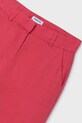 Dziewczynka Mayoral spodnie bawełniane dziecięce 6545.8A.Junior.PPY2 różowy