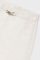 Mayoral spodnie z dodatkiem lnu dziecięce beżowy 6547.8A.Junior.PPY2
