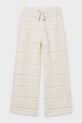 Mayoral spodnie dziecięce dzianina beżowy 6550.8C.Junior.PPY2