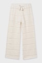 Mayoral spodnie dziecięce dzianina beżowy 6550.8C.Junior.PPY2