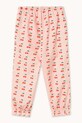 Dziewczynka Tinycottons spodnie bawełniane dziecięce CHERRIES PANT SS26.276 różowy