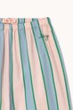 Tinycottons spodnie bawełniane dziecięce RETRO STRIPES BOWS PANT niebieski SS26.279