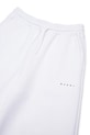 Dziewczynka Marni spodnie dresowe bawełniane dziecięce MP190F TROUSERS M01432.M00V0 biały