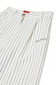 Dziewczynka Max&Co. spodnie dziecięce z wiskozą MAXP47F TROUSERS MX0307.MX00W biały
