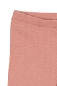 Dziewczynka Konges Sløjd spodnie bawełniane dziecięce CYPRES PANTS GOTS KS104756.PPY2 różowy
