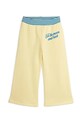 Mini Rodini spodnie dresowe dziecięce bawełniane To the moon żółty 26230141