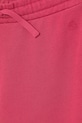Dziewczynka United Colors of Benetton spodnie dresowe bawełniane dziecięce 3J68CF02H.G.Stagionale różowy