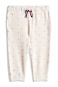 Tommy Hilfiger spodnie dresowe niemowlęce z bawełną biały KN0KN02384.PPY2