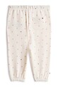 Tommy Hilfiger spodnie dresowe niemowlęce z bawełną KN0KN02384.PPY2 biały SS26