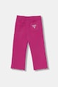 Guess spodnie dresowe damskie bawełniane z elastanem K6GB03.KF384.PPY2.M różowy SS26