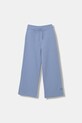 United Colors of Benetton Παντελόνι wide leg παιδικό βαμβακερό μπλε 3NBMCF06Y.G.Stagionale