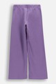 Coccodrillo Pantaloni da tuta per bambini con cotone WC6120101LGD violetto SS26