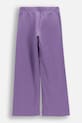 Coccodrillo pantaloni de trening pentru copii, cu bumbac WC6120101LGD violet SS26