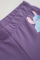 BIMBA Coccodrillo Pantaloni da tuta per bambini con cotone WC6120101LGD violetto