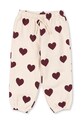 Konges Sløjd spodnie dresowe dziecięce LOU SWEAT PANTS OCS dzianina beżowy KS104345.PreSpring