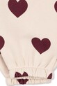 Konges Sløjd spodnie dresowe dziecięce LOU SWEAT PANTS OCS beżowy KS104345.PreSpring