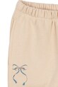 Chłopiec Konges Sløjd spodnie dresowe bawełniane dziecięce LOUPY LOU SWEAT PANTS OCS KS104349.PreSpring beżowy
