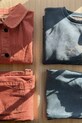 Konges Sløjd spodnie dresowe dziecięce z bawełną LOU WASHED SWEAT PANTS OCS KS104347.PreSpring niebieski