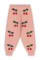 Konges Sløjd spodnie dziecięce LAPIS LUREX PANTS KS104930.PPY2 różowy SS26