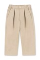 Konges Sløjd spodnie bawełniane dziecięce WILLO CHINOS GOTS bawełna beżowy KS105136.PPY2
