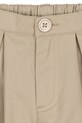 Konges Sløjd spodnie bawełniane dziecięce WILLO CHINOS GOTS beżowy KS105136.PPY2
