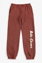 Bobo Choses spodnie dresowe bawełniane dziecięce 126AC084 brązowy SS26