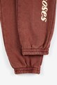 Bobo Choses spodnie dresowe bawełniane dziecięce 126AC084 brązowy