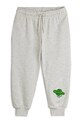 Mini Rodini spodnie dresowe bawełniane dziecięce Planet aplikacja szary 26230123