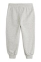 Mini Rodini spodnie dresowe bawełniane dziecięce Planet 26230123 szary SS26