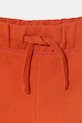 Chłopiec United Colors of Benetton spodnie dresowe bawełniane dziecięce 3J68CF058.G.Stagionale pomarańczowy