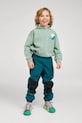 Detské nohavice Reima Intona látka zelená 5100431A.PPY2