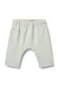 Wheat spodnie niemowlęce bawełniane niebieski 6737.430.GOTS