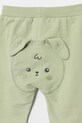 United Colors of Benetton Παντελόνι επίσημο παιδικό από βαμβάκι με ελαστάν 35FNAF029.W.Stagionale πράσινο SS26