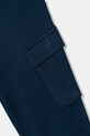 Chłopiec United Colors of Benetton spodnie dresowe dziecięce bawełniane 3NBMCF06I.G.Stagionale granatowy