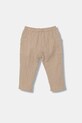United Colors of Benetton spodnie dziecięce bawełniane 4HRGAF01S.W.Stagionale beżowy SS26