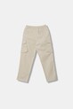 United Colors of Benetton spodnie dziecięce bawełniane z elastanem 4TCGCF05D.G.Stagionale beżowy SS26