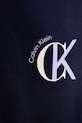 Calvin Klein Jeans spodnie dresowe bawełniane granatowy LV04RE256G