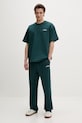 Les Deux spodnie dresowe męskie Ballier 1001356 zielony SS26