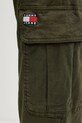 Παντελόνι Tommy Jeans πράσινο DM0DM22651