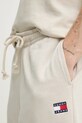 Tommy Jeans spodnie dresowe beżowy DM0DM22358
