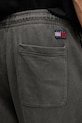 Tommy Jeans spodnie dresowe bawełniane szary DM0DM22360